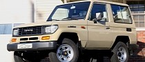 1990 Toyota Land Cruiser From the 70 Series Is a Rare Off-Road Sight in America