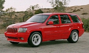 1990s Jeep Grand Cherokee Trackhawk Rendering Imagines Alternate Performance SUV