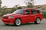 1990s Jeep Grand Cherokee Trackhawk Rendering Imagines Alternate Performance SUV