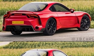 1990s Mazda RX-7 Looks CGI Rejuvenated Enough For Electrified Rotary Times