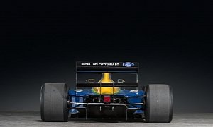 1991 Benetton Formula 1 Car Heading To Auction