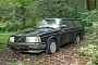 1991 Volvo 240 Gets First Wash After Spending the Last 15 Years in a Forest