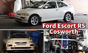 1992 Ford Escort RS Cosworth Hidden for Decades Is the World's Greatest Rally Time Capsule