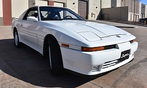 1992 Toyota Supra White Package Is as Pure Inside as Outside, Going for $13K