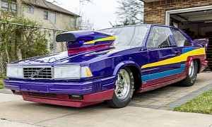 V8-Powered Volvo 780 Is a NHRA Monster, Looks Like a Wonderful Abomination