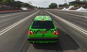 1992 VW Golf GTi Breakdancing in Forza Horizon 4 Is the Weirdest Thing Today