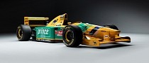 1993 Benetton-Ford F1 Car Is for Sale, It Was Driven by Schumacher and Patrese