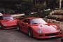 1993 Monaco Supercar Spotting Photos Showing Two Ferrari F40s, a Retro Delight