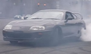 1994 Toyota Supra Gets Detailed to Perfection, Does Celebratory Burnouts