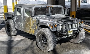 1995 Atomic Silver Hummer H1 on 40-in Tires, "That's How Ruff Ryders Roll"