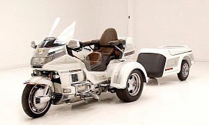 1996 Honda Gold Wing Trike Conversion Looks Very Bulky, Yet Comfy