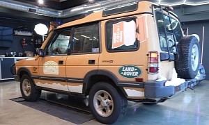 1997 Land Rover Discovery Has Been to Mongolia, Has Pebbles From Camel Trophy