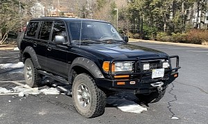 1997 Toyota Land Cruiser Has Serious Off-Road Mods and a Surprise Under the Hood
