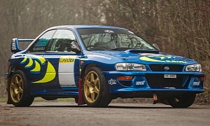 1998 Subaru Impreza WRC With Colin McRae Ties and Interesting Life Is for Sale