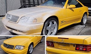 1999 Mercedes-Benz R129 With Surprisingly Rare Feature Gets Satisfying Detailing