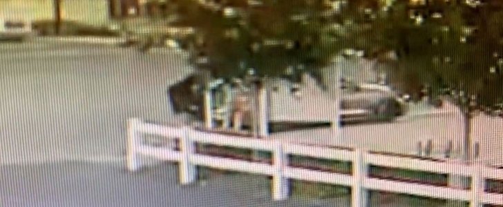 Surveillance video shows apparent "abduction" in Riverside, California