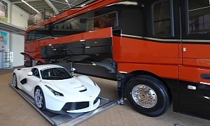 $2 Million Volkner Mobil Motorhome With LaFerrari Hatch Is What Travel Dreams Are Made Of