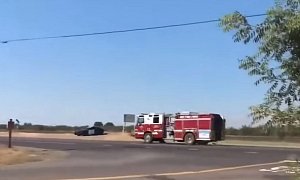 2 Thieves Steal On-Duty Fire Truck for a Joyride, Start 100-Mile Chase