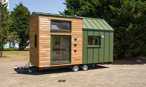 20-Foot Tiny House Milanda Is Full of Charm, Includes a Light-Filled Mini Office