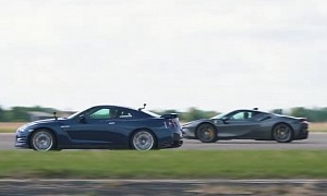 2,000 HP Bout: A Cocky Ferrari SF90 Takes On a Nissan GT-R and Goes Home With a KO