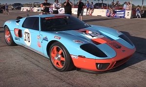 2,000+ HP Ford GT Sprints to 255 MPH like It's a Walk in the Park