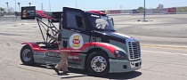 2,000+ HP Freightliner Truck Goes Drifting