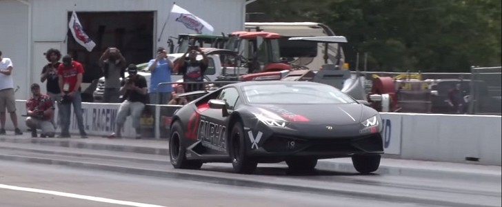2,000 HP Lamborghini Huracan Crushes 1/4-Mile World Record