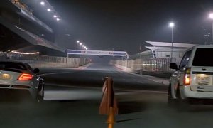 2,000 HP Nissan Patrol Drag Races Mercedes-Benz SLR McLaren in Dubai