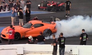 2,000+ HP Twin-Turbo Viper Huffs, Puffs, Takes Over Drag Strip With 7.23s Run