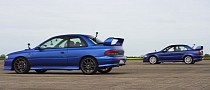 2000 Subaru Impreza P1 Faces 2000 Mitsubishi Lancer Evo TME, Bet on Blue to Win