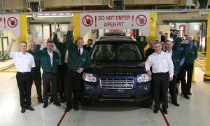 200,000th Land Rover Freelander 2 Produced