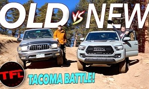 2002 Toyota Tacoma Battles 2020 TRD PRO Off-Road, a 2022 Gladiator Shows Up