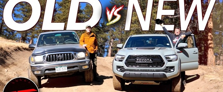 2002 Toyota Tacoma Battles 2020 TRD PRO Off-Road, a 2022 Gladiator Shows Up  - autoevolution