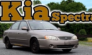 2003 Kia Spectra Review: Can't Get More Regular Than This