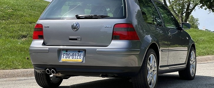 Low-mileage 2003 Volkswagen GTI VR6 with a Six-Speed Manual Gearbox