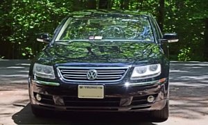2004 Volkswagen Phaeton V8 Regular Car Review Talks About Stealth Wealth