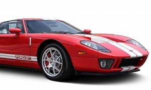 2005 Ford GT Supercar With 9 Miles on the Odometer Offered for Sale – Photo Gallery