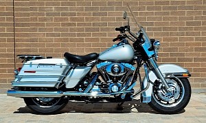 2006 Harley-Davidson Road King Police Edition Only Patrolled for 10 Miles