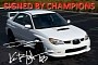2006 Impreza WRX Signed by Two Beloved Champions Is Up for Sale