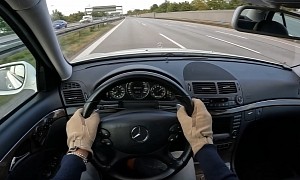2006 Mercedes-Benz E 63 AMG POV Drive: Only Milk and Juice Come in 2 Liters