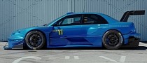 2006 Subaru Impreza STi Rendering Shows Time Attack Monster Named THE SIXTH