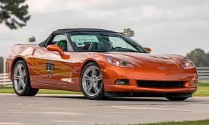 2007 Corvette Pace Car Edition Has Just Seven Miles, Window Sticker Is Included