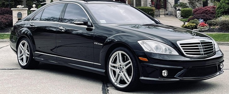 2007 Mercedes-Benz S65 AMG for sale at no reserve on Bring a Trailer