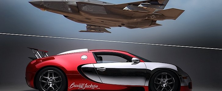 2008 Bugatti Veyron vs Lockheed Martin F-35 Lightning II