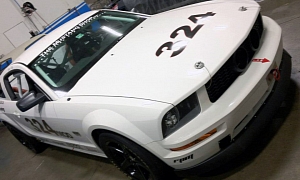 2008 Ford Mustang Goes Wild with NASCAR Engine