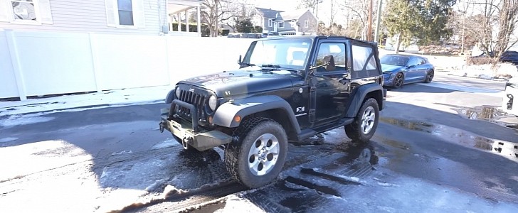 2008 Jeep Wrangler Gets First Wash After Five Years, It's a Disaster Detail  - autoevolution