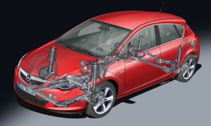 2010 Astra Chassis, Suspension Details