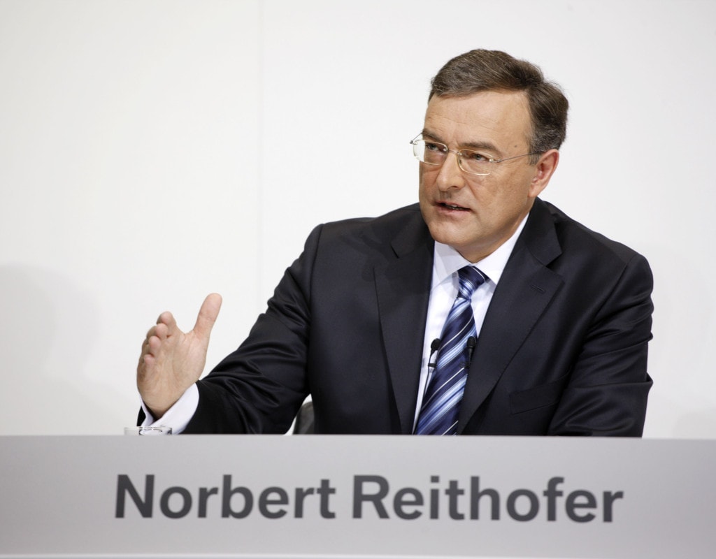 Norbert Reithofer, BMW chairman of the board