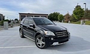 2009 Mercedes-Benz ML 63 AMG Might Hit an Affordable 6.2-Liter V8 Sweet Spot