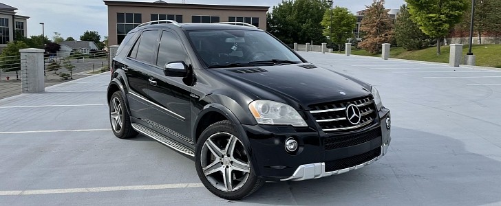 09 Mercedes Benz Ml 63 Amg Might Hit An Affordable 6 2 Liter V8 Sweet Spot Autoevolution
